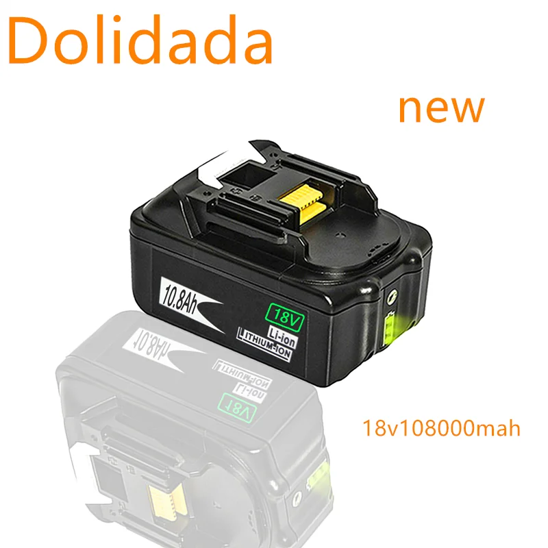 

18V 10800mAh For-Makita 18v 10.8Ah Rechargeable Power Tools Battery&8.8Ah with LED Liion Replacement LXT BL1860B BL1860 BL1850