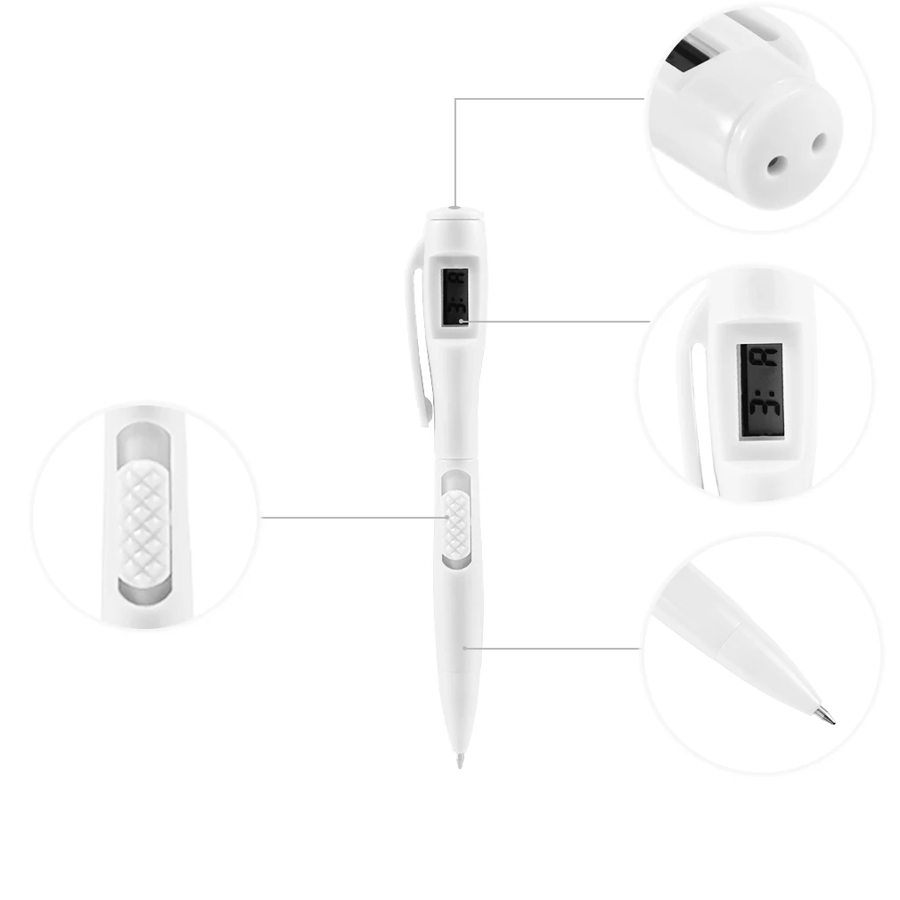 Шариковая ручка цифровые часы электронные Студенческая тестовая канцелярские