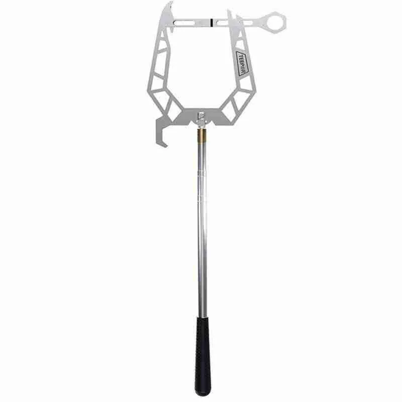 

1pcs Threader Long-distance Threader Fishing Rod Practical Fishing Equipment Outdoor Fishing Tools Steel + Soft Rubber