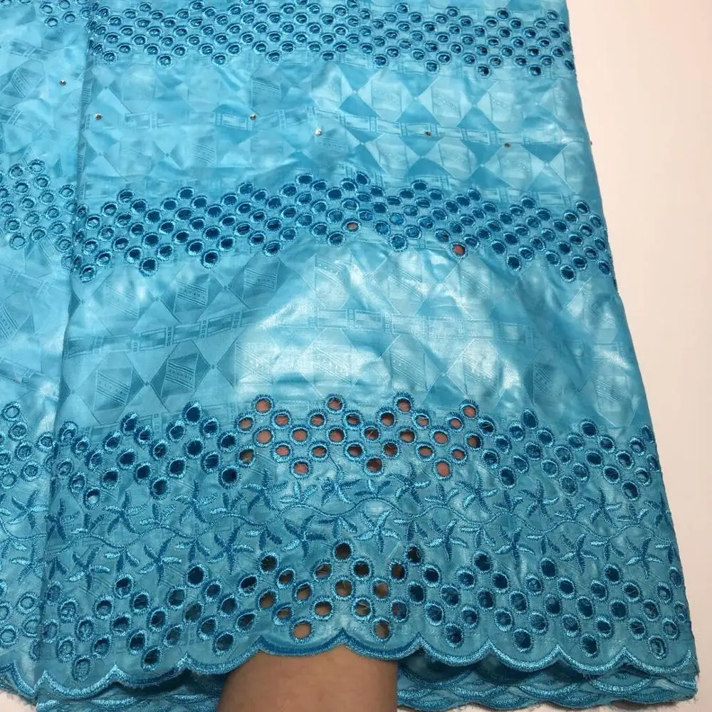 Раковина riche bazin ткань африканская Ткань кружево жаккардовая парча tissu africain broderie