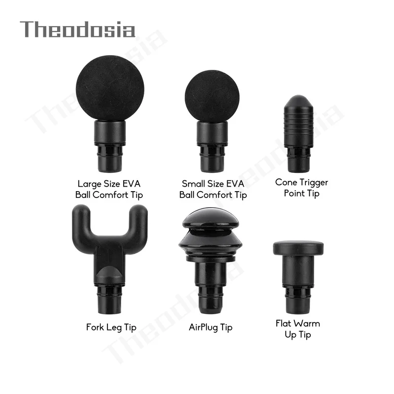 massage gun massagist Back Massager body massager muscle stimulator currency Fascia head accessories | Красота и здоровье