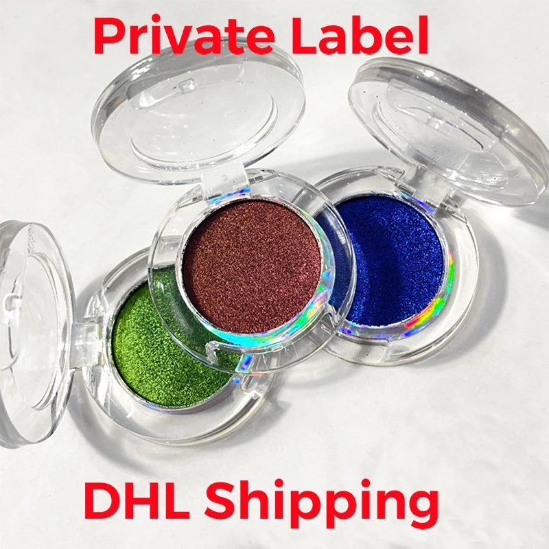 

50 Piece Monochrome packaging chameleon eyeshadow low MOQ custom label independent brand Wholesale Fast Shipping