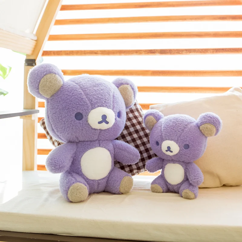 Лаванда Rilakkuma плюшевая кукла фиолетовый медведь мягкая игрушка kawaii аниме