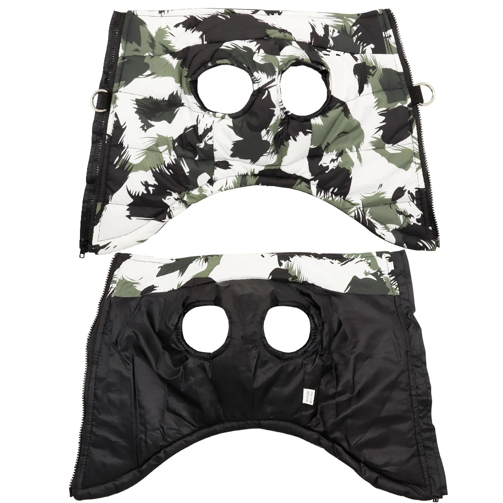 Теплая одежда для собак водонепроницаемая зимняя куртка жилет маленьких и