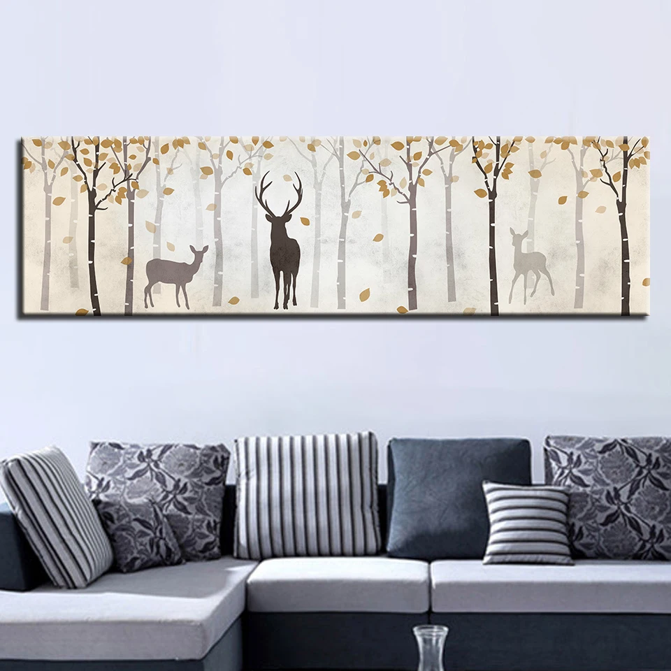 Абстрактные стены искусства HD принты скандинавские украшения дома 1 шт.