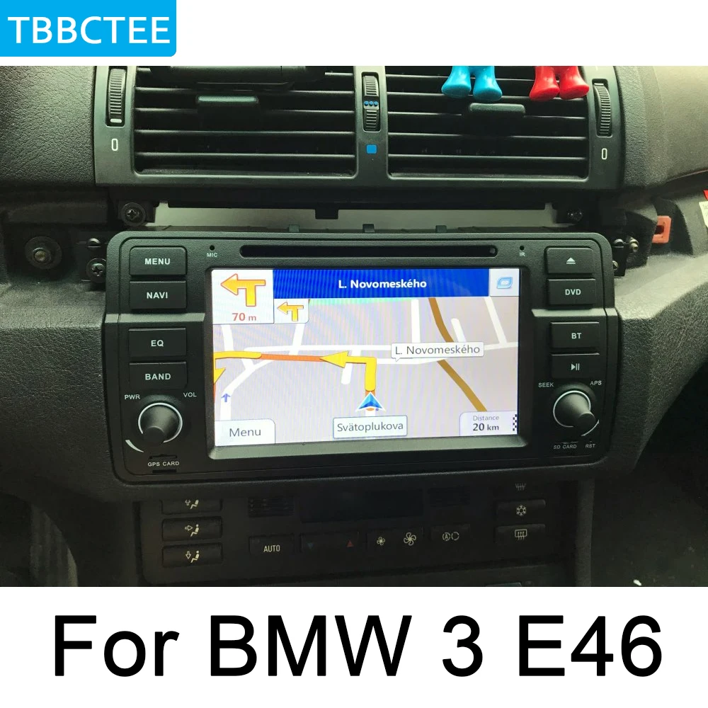 Для BMW 3 серии E46 1998 ~ 2006 автомобильный мультимедийный плеер Android gps Navi