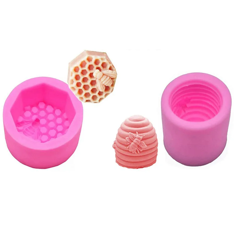 Пчелиная сотовая свеча мыло формы силиконовые домашние пчелиный воск свечи Мыло