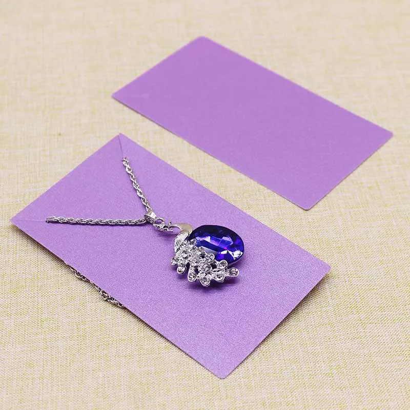 Новый DIY ожерелье кулон дисплей карта 5 цветов бумага картон Ювелирные изделия