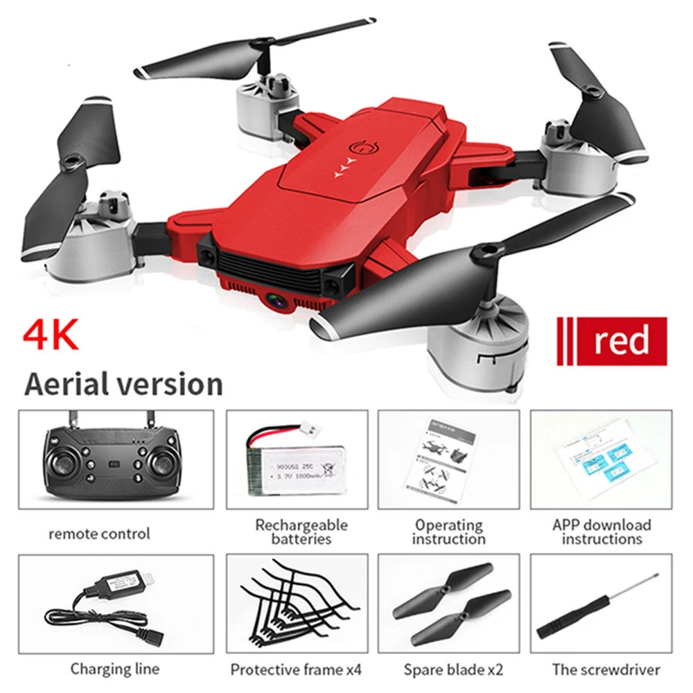 WI FI 4K 1080P 720P HD Камера складной Дрон с дистанционным управлением и жест Фото Видео