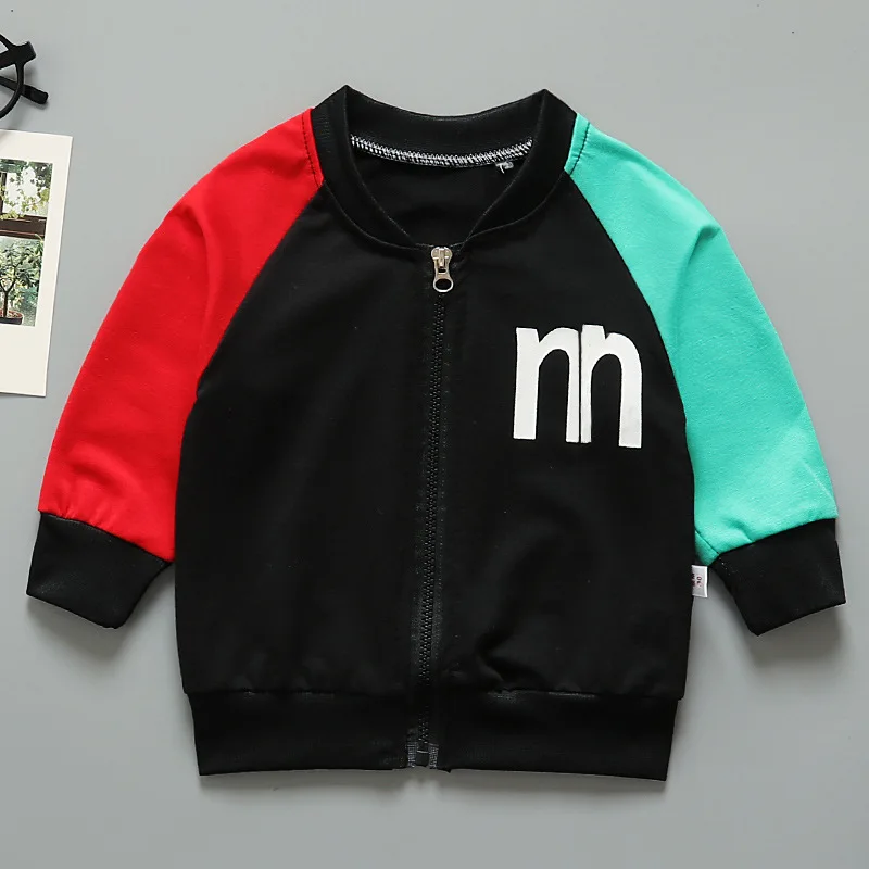 Детские топы с длинными рукавами футболка для малышей Свитера мальчиков Одежда