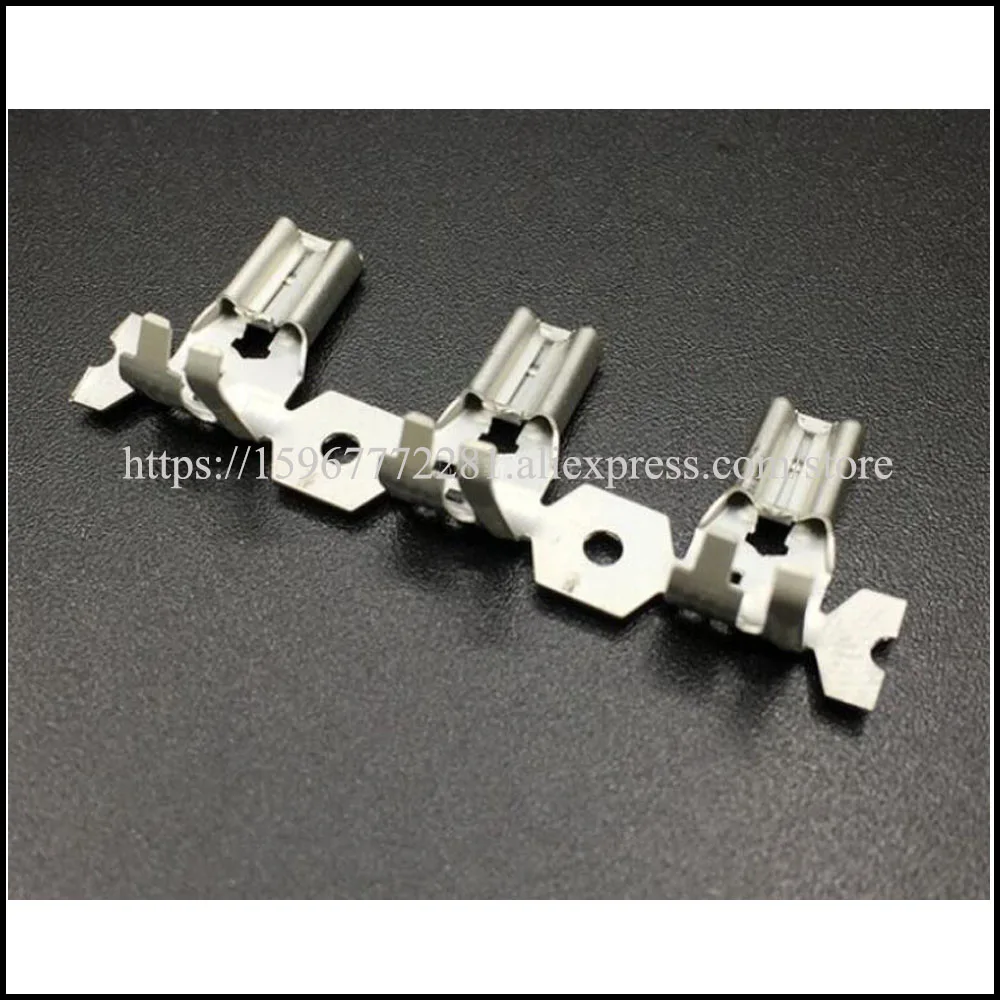 

8000PCS/coil Terminal HX480S-41TQ 187 flag type with locking 22-16AWG# 0.3-1.25mm2 187 terminal hard sleeve series female