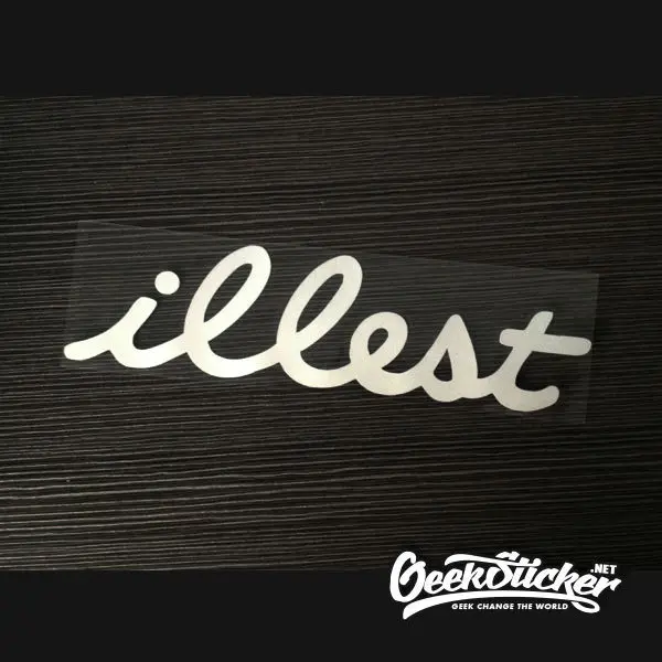 

ILL Sticker Decal JDM CAR AUTO WINDOW BUMPER STICKER Hellaflush Reflective Waterproof Cool Modified Honda Accord Accessories