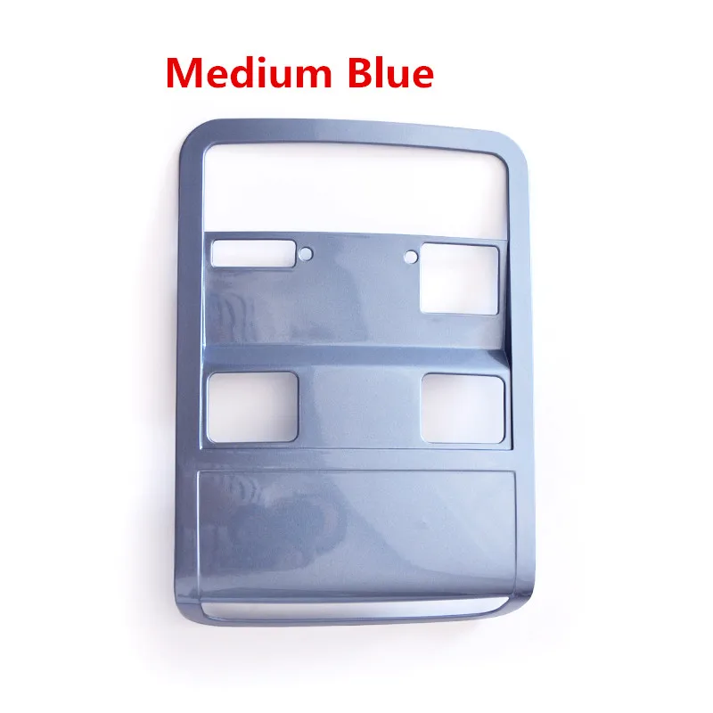 Medium Blue Интерьерный Декор передняя лампа для чтения панель крышка литье отделка для Volkswagen Beetle 2013 - Название цвета: Medium Blue