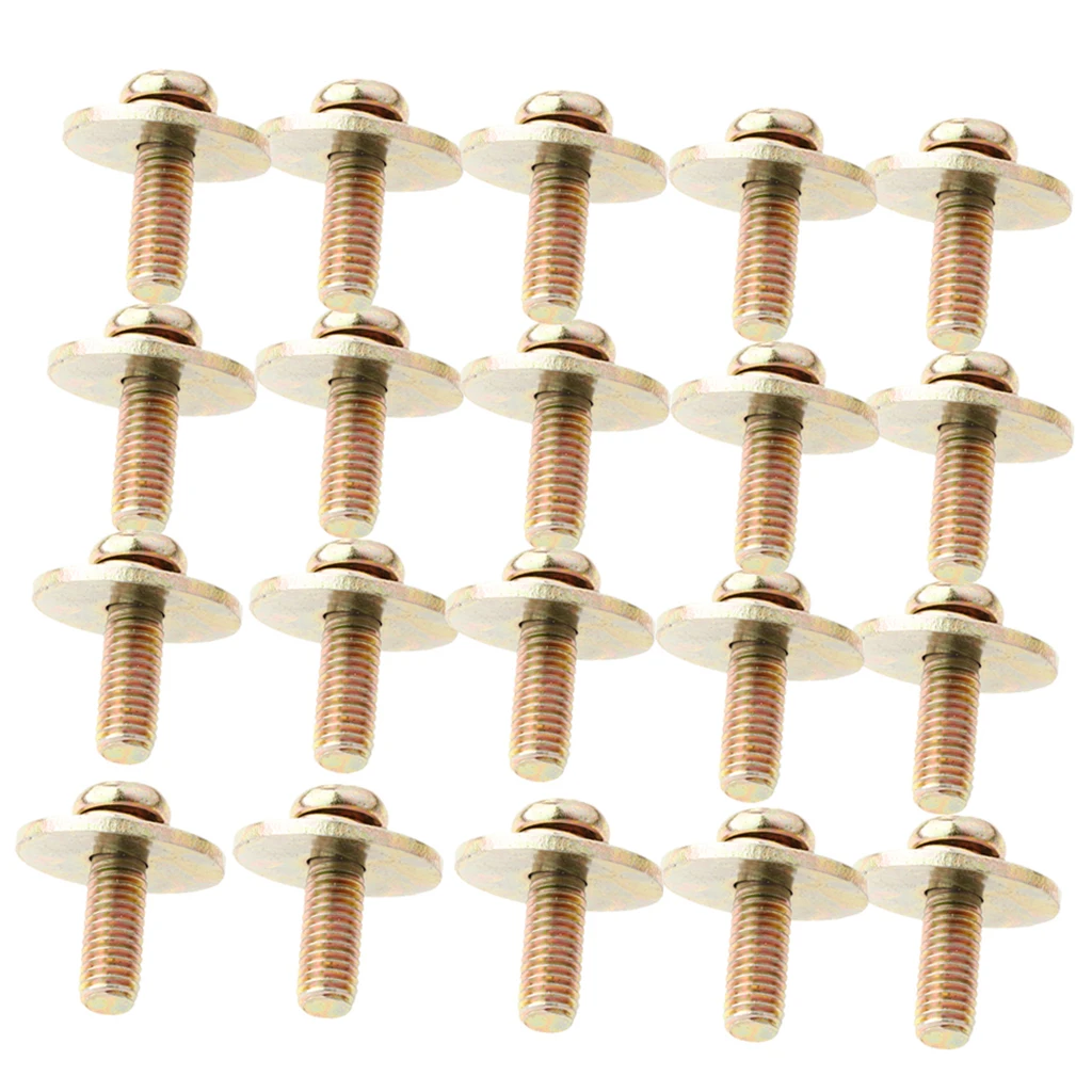 Tooyful 20 Pieces Metal Drum Set Claw Hook Screws DIY Percussion Instrument Parts for Drummers | Спорт и развлечения