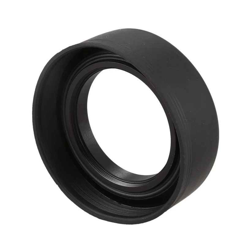 3 складной зонтик платформа 49 мм бленда объектива мягкая резина для цифровой