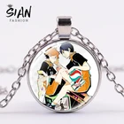 SINA популярное Аниме Манга Haikyuu! Ожерелье с подвеской Kageyama Tobio, ожерелье для команды волейбола для мальчиков, изысканное детское ювелирное изделие ручной работы