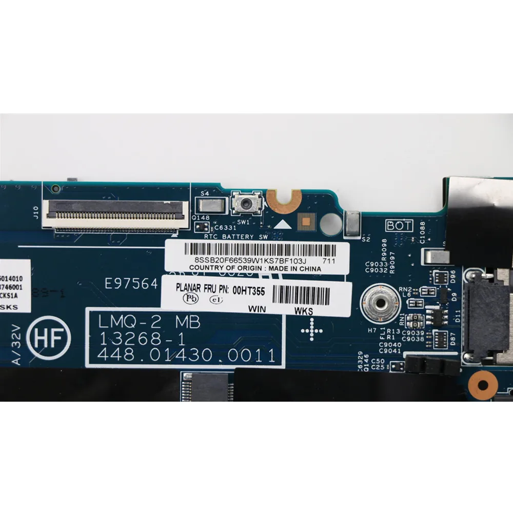for lenovo thinkpad x1 carbon laptop motherboard lmq 2 13268 1 448 01430 0011 sr23w i7 5500u 5th generation 00ht355 free global shipping