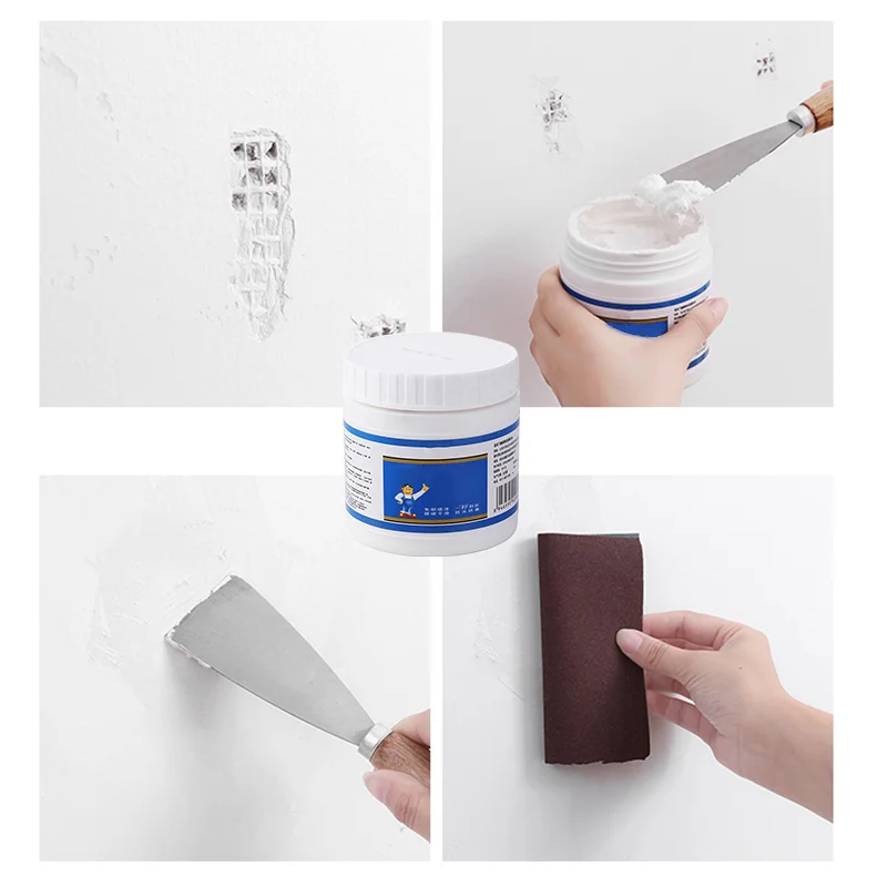 

Wall Repair Cream Good Coverage Hard Film Smoothing Easy to Use In Stock