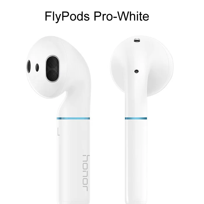 FlyPods Pro White HUAWEI honor FlyPods Pro Bluetooth наушники с шумоподавлением вызова водонепроницаемый Handfree микрофон модная гарнитура - Цвет: FlyPods Pro White
