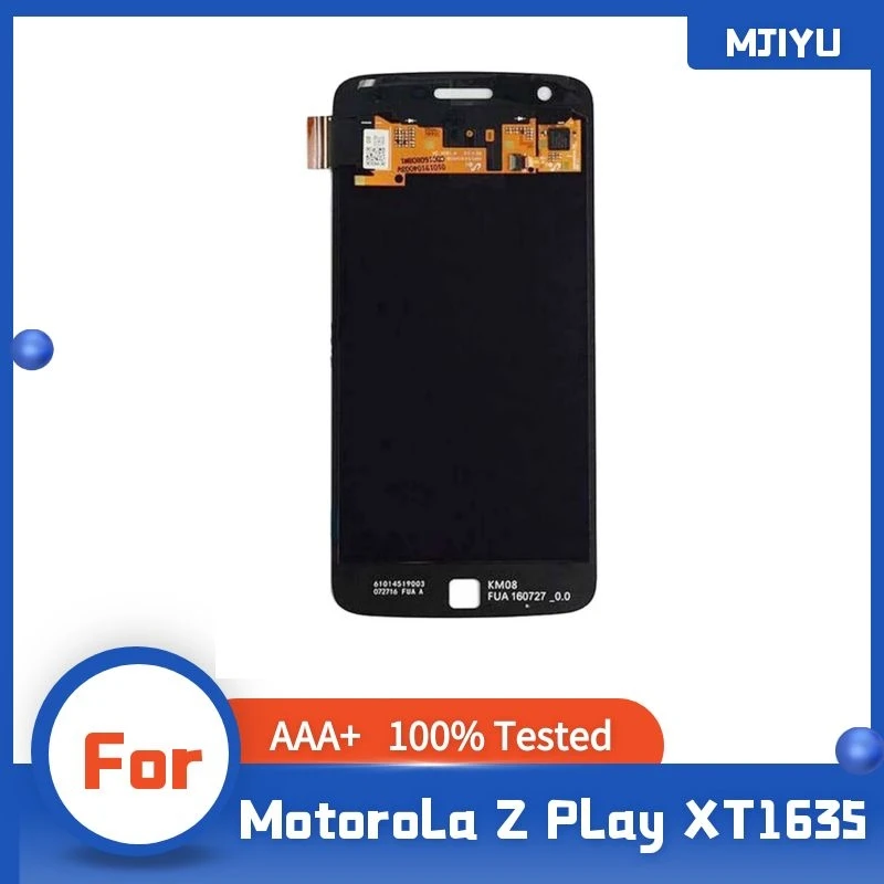 ЖК дисплей 5 ''для Motorola Moto Z Play XT1635 02 сенсорный экран дигитайзер в сборе OLED/AMOLED