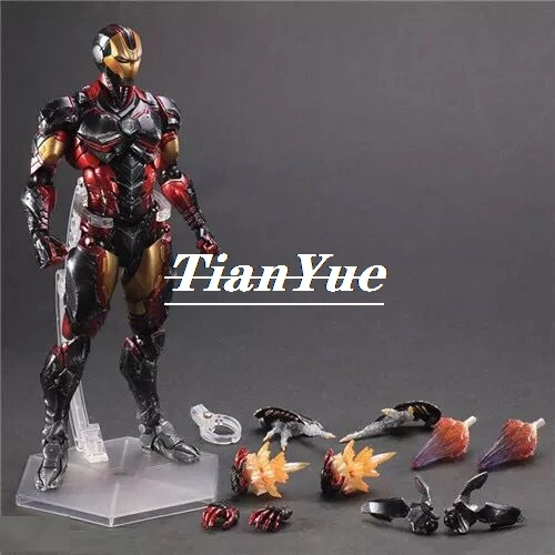 

Шарнирная экшн-фигурка PLAY ARTS The IRONMAN, модель, украшение, 26 см