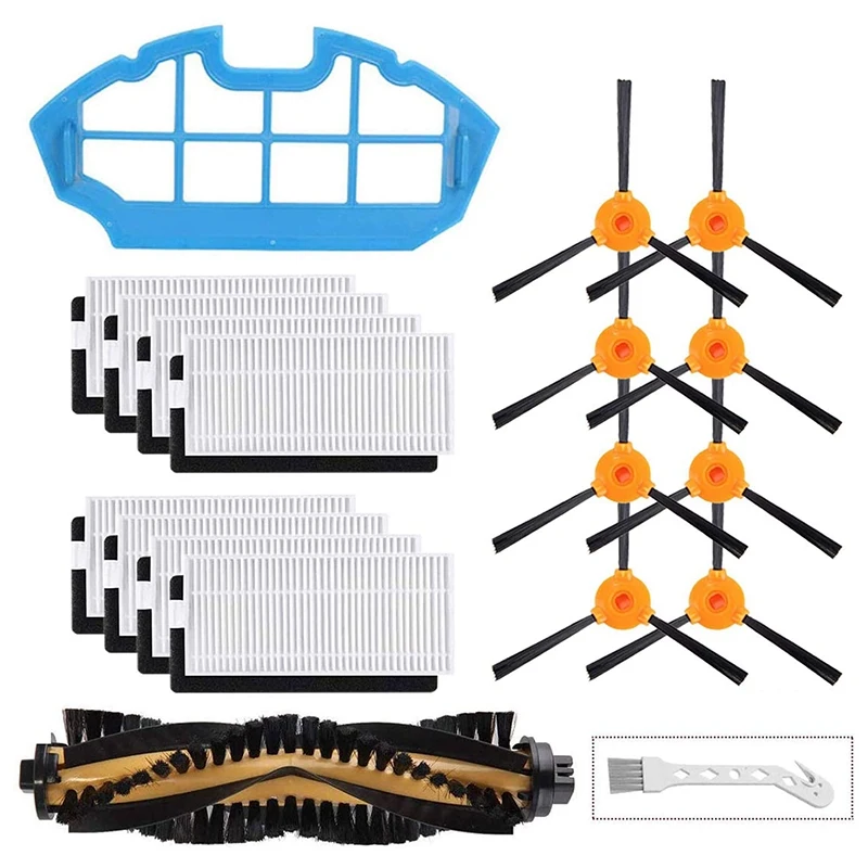 

Replacement Filters and Brushes for Ecovacs Deebot N79 N79S DN622 500 N79W N79Se Yeedi K600, K700 Robotic Vacuum Cleaner