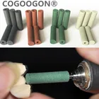 100 шт.кор., стоматологические лабораторные материалы Резина Полировочная гранула зеленыйкоричневыйчерныйсерый