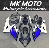 motorcycle fairings kit fit for gsxr1000 2005 2006 bodywork set high quality abs injection new abs blue white oem sticker