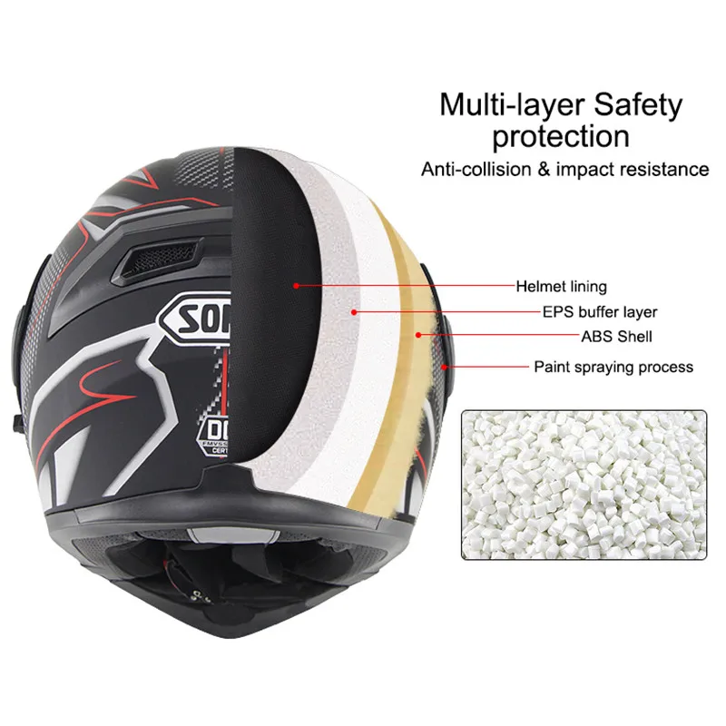 Casco Moto мотоциклетный шлем с полным лицевым покрытием Bluetooth гарнитура ABS Capacetes Para двойной козырек Capacete