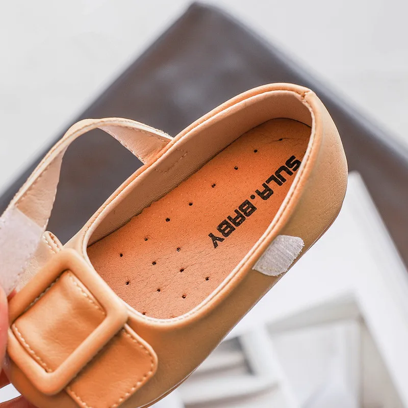 baby girls leather shoes fashion Peas kids casual sneakers single soft soles 2020 spring/autumn children bow |