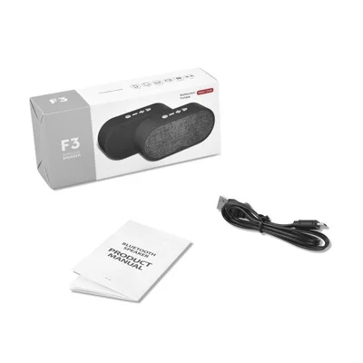 

Radio F3 Card FM Mini Wireless Bluetooth Speaker USB card, radio, Voice prompt, Call function, TF Card playback, U Disk Playback