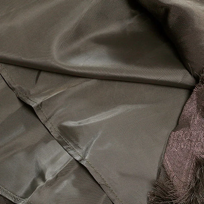 TWOTWINSTYLE, Длинная женская юбка, с кисточками, с принтом, большой размер, эластичная, высокая талия, трапециевидные юбки, Весенняя женская модная повседневная одежда