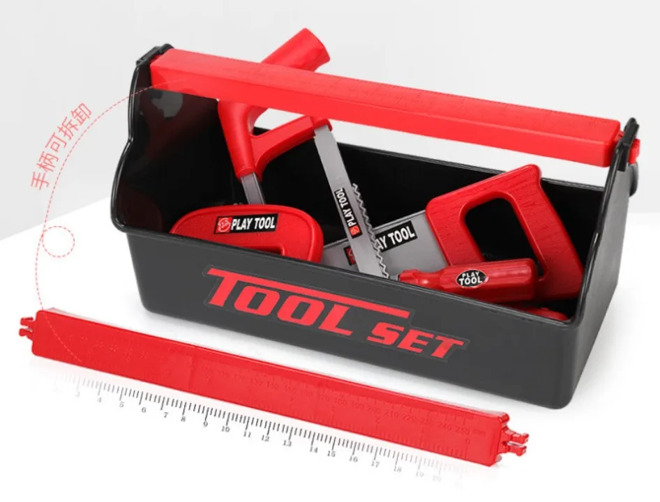 

Children's Toolbox Engineer Simulation Repair Tools Pretend Toy Electric Drill Screwdriver Repair Kit Play Toy Set for Kids Gift