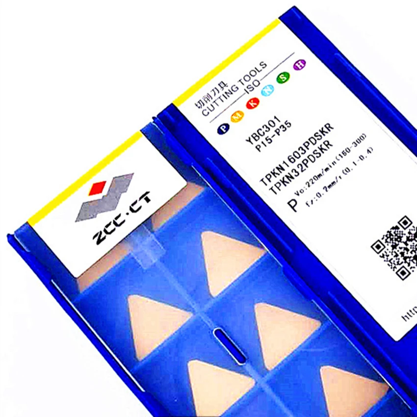 

ZCC.CT TPKN1603PDSKR YBC301/TPKN1603PDSKR YBG202/TPKN2204PDSKR YBG202 TPKN32PDSKR TPKN43PDSKR CNC carbide inserts 10PCS/BOX