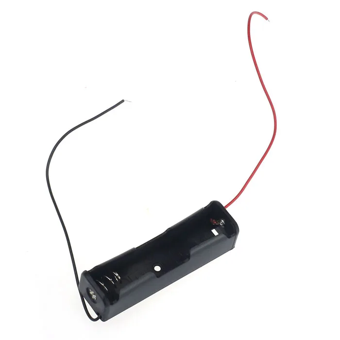 1 шт. чехол для аккумулятора 18650 с проводными выводами пайки/подключения |