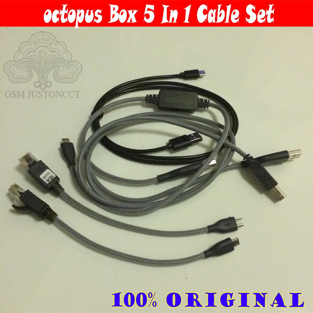 

Набор кабелей 5 в 1 Octoplus pro/octopus Box (включая кабель optimus)