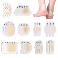 10pcs soft hydrocolloid pads gel shoes stickers blisters bunions corns calluses relief pain friction pressure spots heel pain