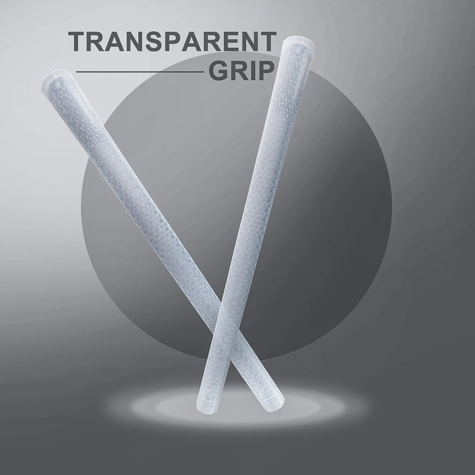 

Yamato Natural Rubber Golf Iron Grips Transparent for Clubs (13 PCS)