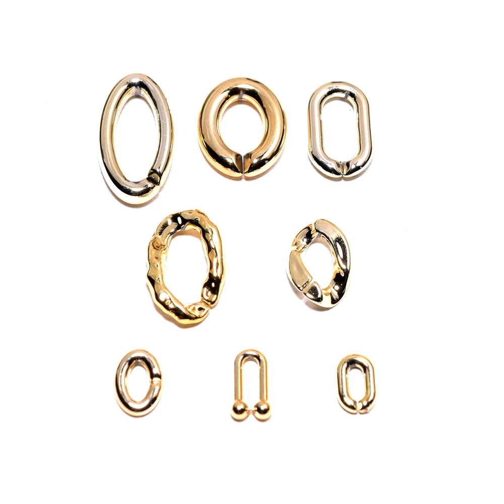 DIY кулон ювелирные изделия аксессуары принадлежности ручной медная Пряжка