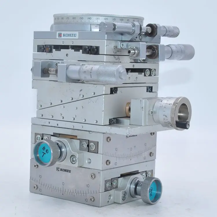 

KOHZU XYZ2UR axis six-axis large-scale high-precision micrometer cross lifting angle rotation fine-tuning table 100 * 100mm