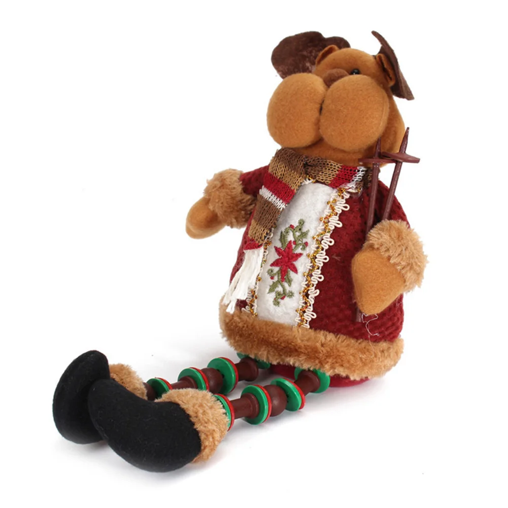 Праздничное украшение подарок снеговик милый Санта Клаус домашний рабочий стол