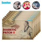Пластыри Sumifun для диабетиков, медицинский пластырь для снижения уровня сахара в крови, травяной стабилизирует уровень сахара в крови, 90 шт.15 пакетов, K05101