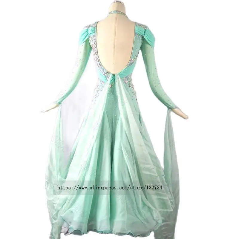 Платье для бальных танцев стандартные платья костюм современных светящиеся