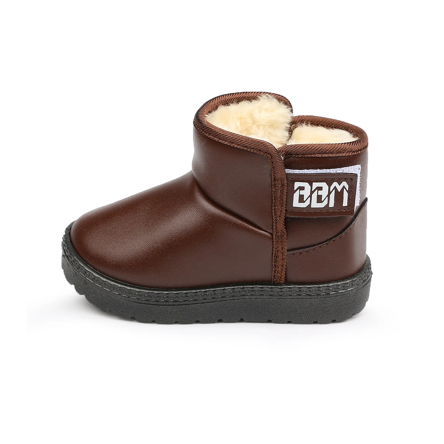 Детские ботинки с бархатной подкладкой JUSTSL водонепроницаемые теплые для