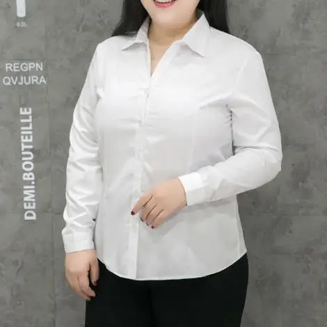 Blusas mujer de moda 2020 женская блузка лето OL белая рубашка для офиса леди короткий рукав