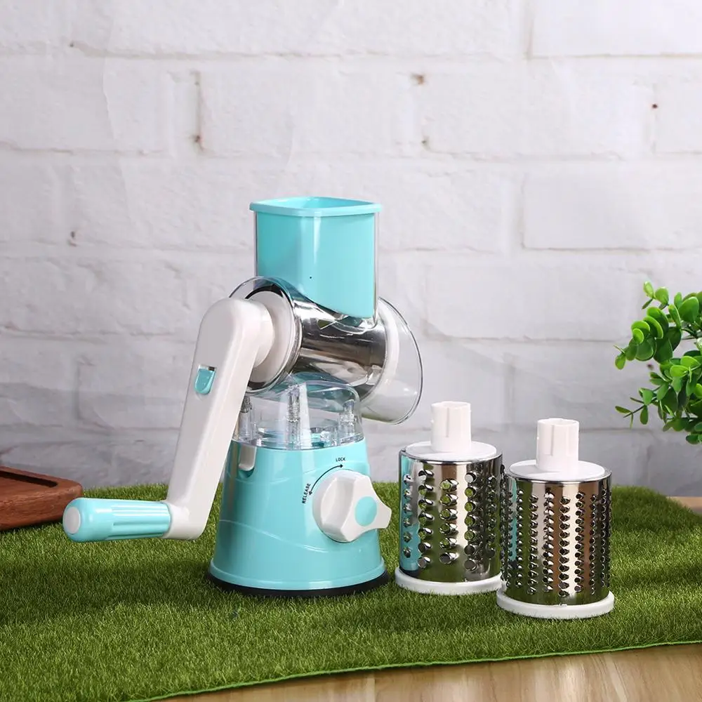 New Multi-functional Manual Slicer Vegetable Fruit Round Cutter Shred Grater Shredder Household Kitchen Food Processors | Дом и сад