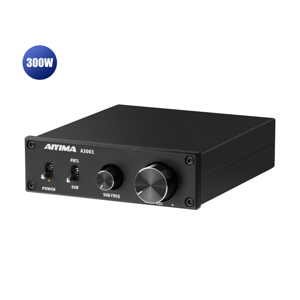 Усилитель AIYIMA tpa3255 d2 300 Вт Hi Fi моно канальный аудио усилитель мощности сабвуфер