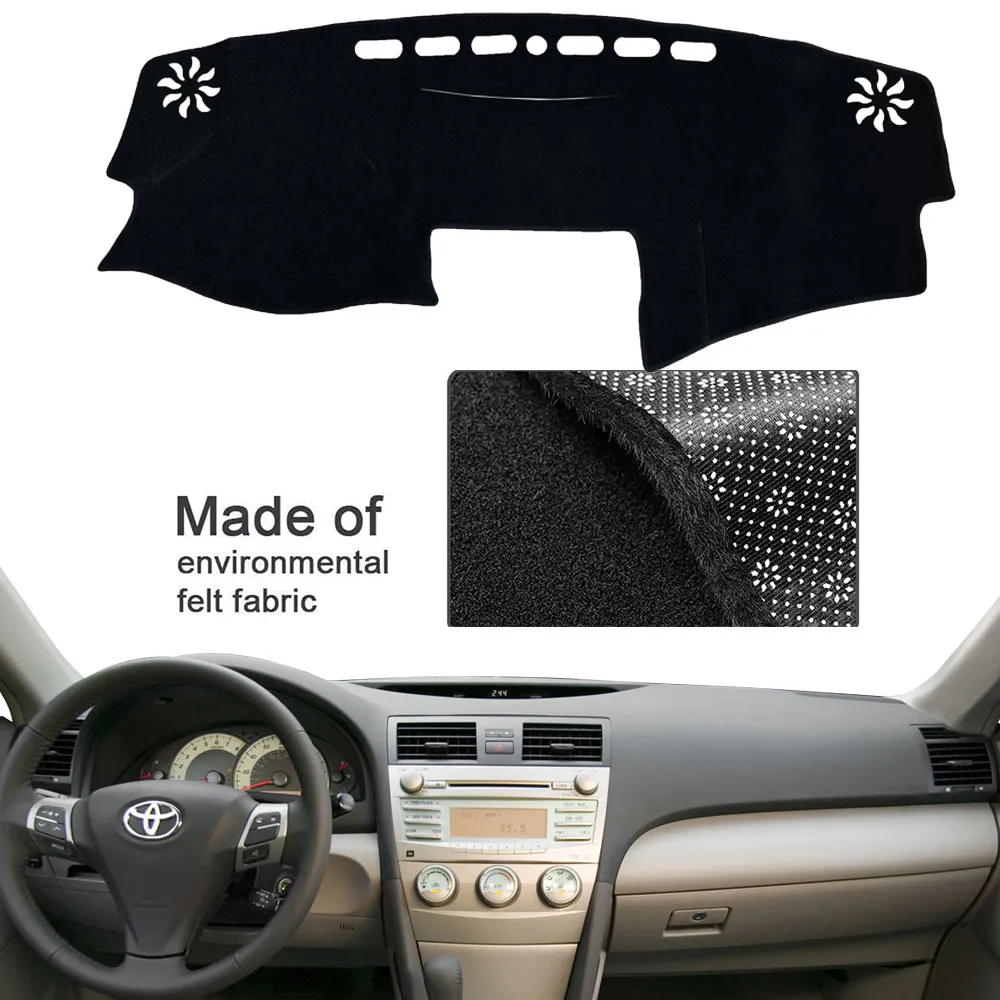 

Dashboard Cover Dash Mat for Toyota Camry Sedan SE XLE XV40 2007~2011 Pad Anti-slip Cushion Anti-UV Sunshield Visor Accessories