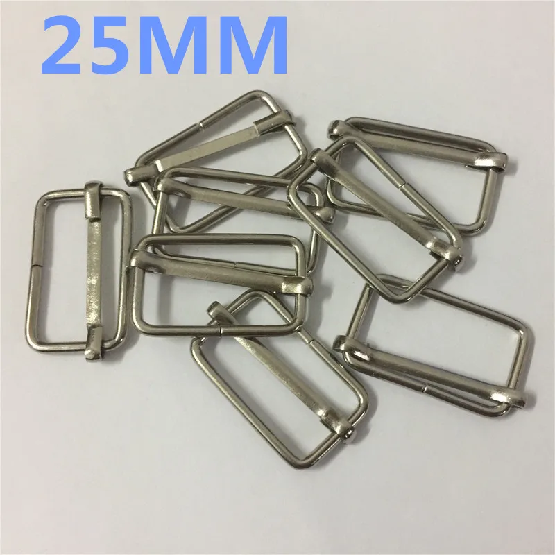 50 шт. серебристые регулируемые металлические ремни 25 мм|triglides slides|metal bucklesuspender buckles