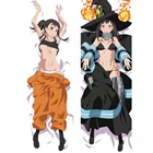 Аниме Enn No Shouboutai Fire Force Maki Oze Dakimakura, чехол для подушки для обнимания